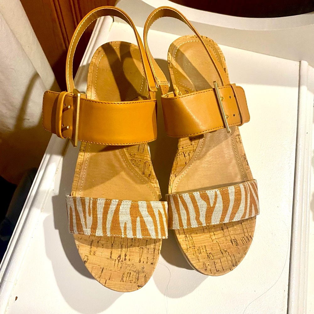 NWOT Women’s platform sandals